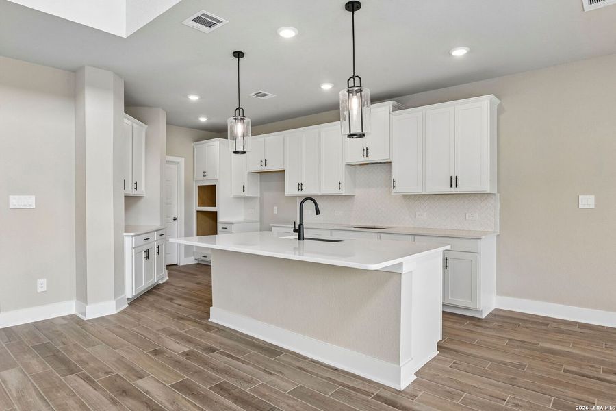 Furnished interior view inside a new home in Fox Falls, Boerne (Image 5). Furnished interior view inside a new home in Fox Falls, Boerne (Image 5).