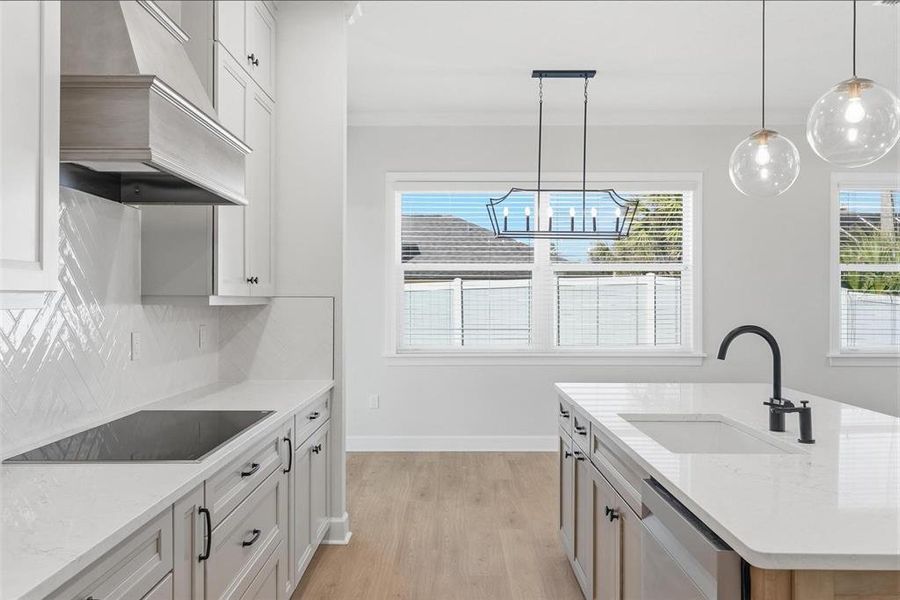 Furnished interior view inside a new home in Beachview Cove, Ormond Beach (Image 6).
