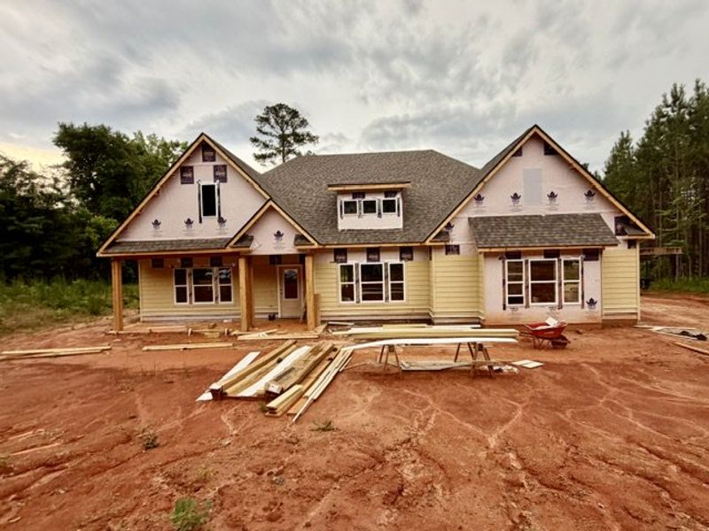 In-progress construction of a new home in Mitchell Farms, LaGrange, GA (Image 2). In-progress construction of a new home in Mitchell Farms, LaGrange, GA (Image 2).