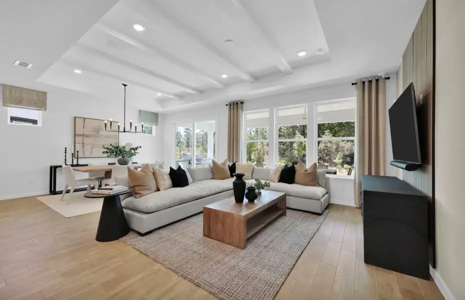 Furnished interior view inside a new home in Del Webb Saint Johns, St. Johns (Image 9).