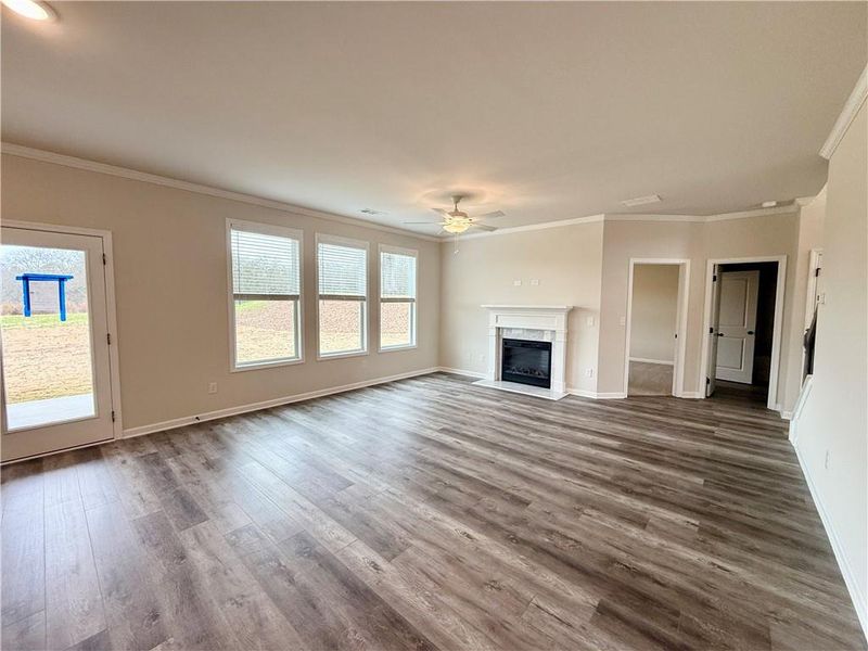 Spacious, unfurnished interior of a new home in , Buford (Image 18). Spacious, unfurnished interior of a new home in , Buford (Image 18).