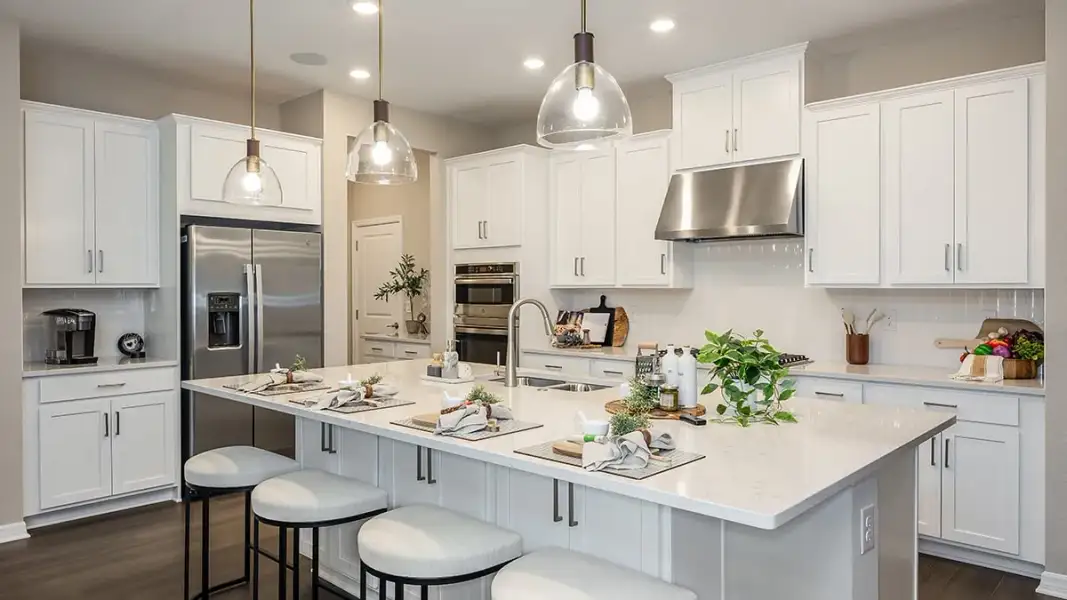 Representative furnished interior of a home built from the Bradley by Taylor Morrison in Azure at Solaeris, Port St. Lucie (Image 5).