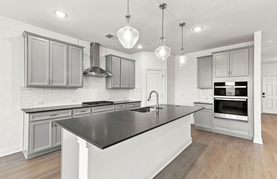 Furnished interior view inside a new home in Saddleback at Santa Rita Ranch, Liberty Hill (Image 5).