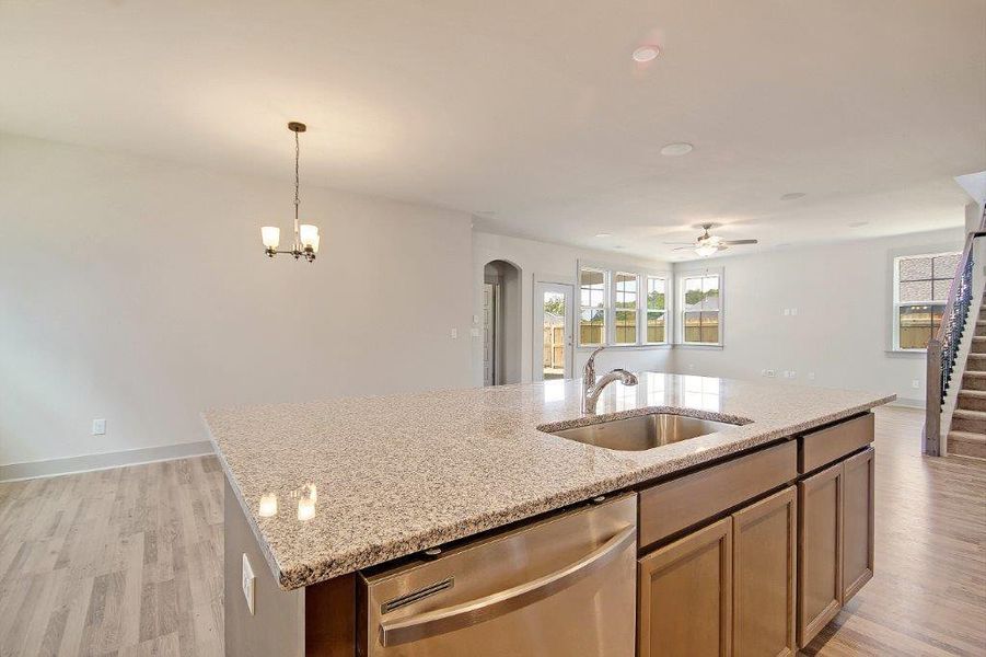 Furnished interior view inside a new home in Creek Pointe, Moncks Corner (Image 8).