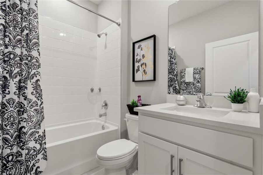 Furnished interior view inside a new home in , San Antonio (Image 32).