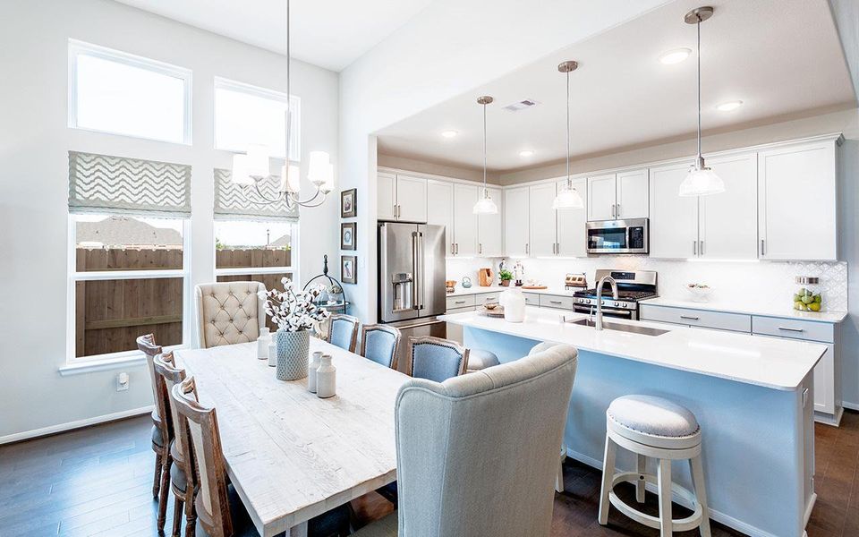 Furnished interior view inside a new home in Sunterra, Katy (Image 13). Furnished interior view inside a new home in Sunterra, Katy (Image 13).