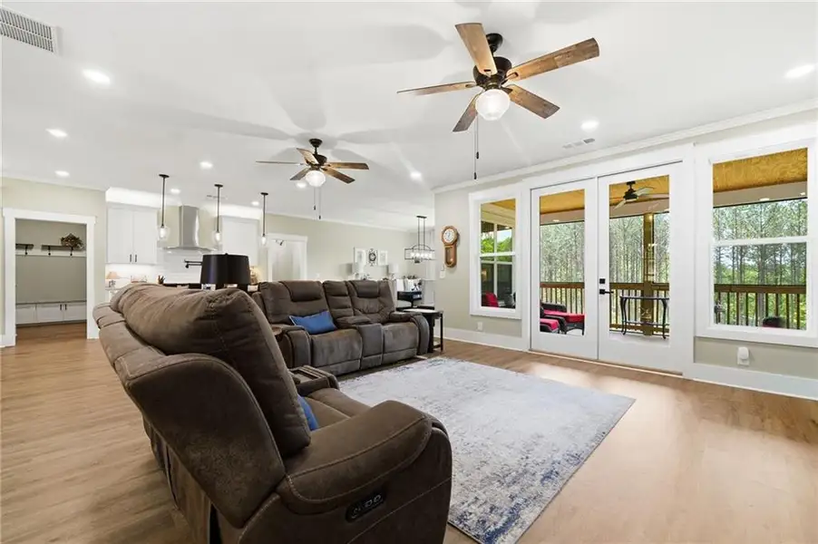 Furnished interior view inside a new home in , Canton (Image 34).