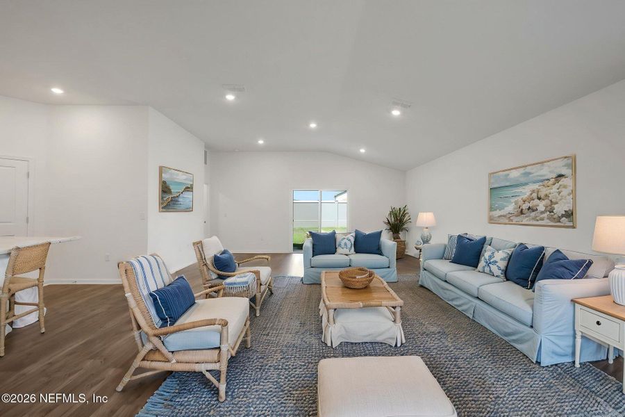 Furnished interior view inside a new home in Diamond Springs, Jacksonville (Image 13).