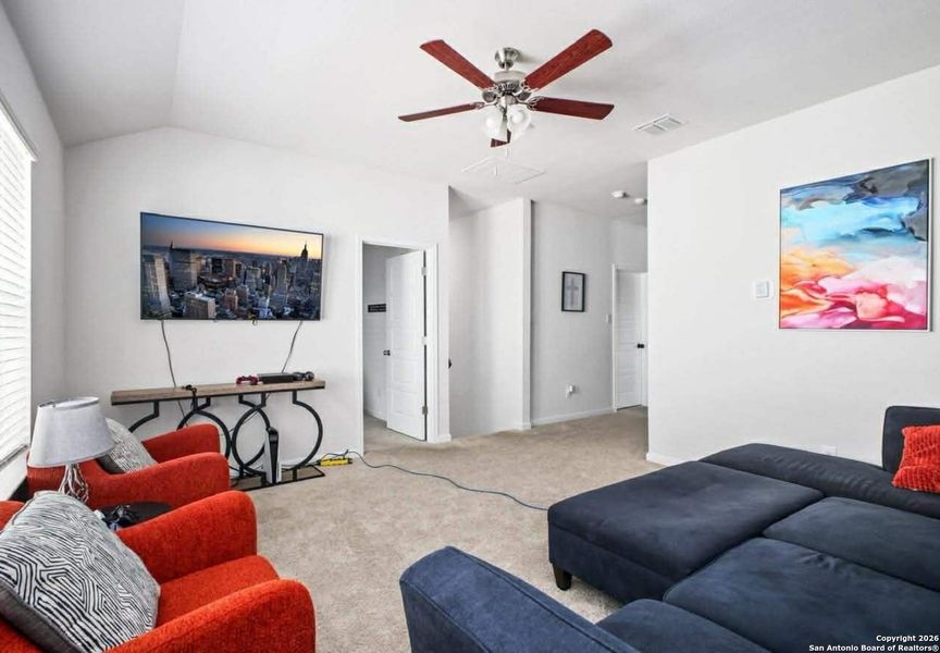 Furnished interior view inside a new home in Bricewood, San Antonio (Image 13).