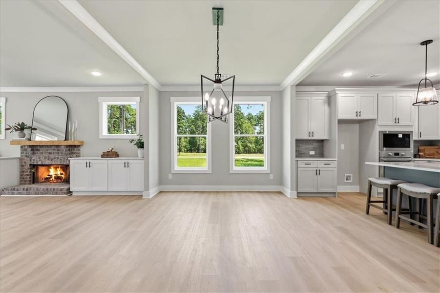 Spacious, unfurnished interior of a new home in , Monroe (Image 50).