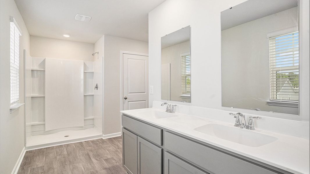 Furnished interior view inside a new home in Dove Crossing, Conway (Image 8).