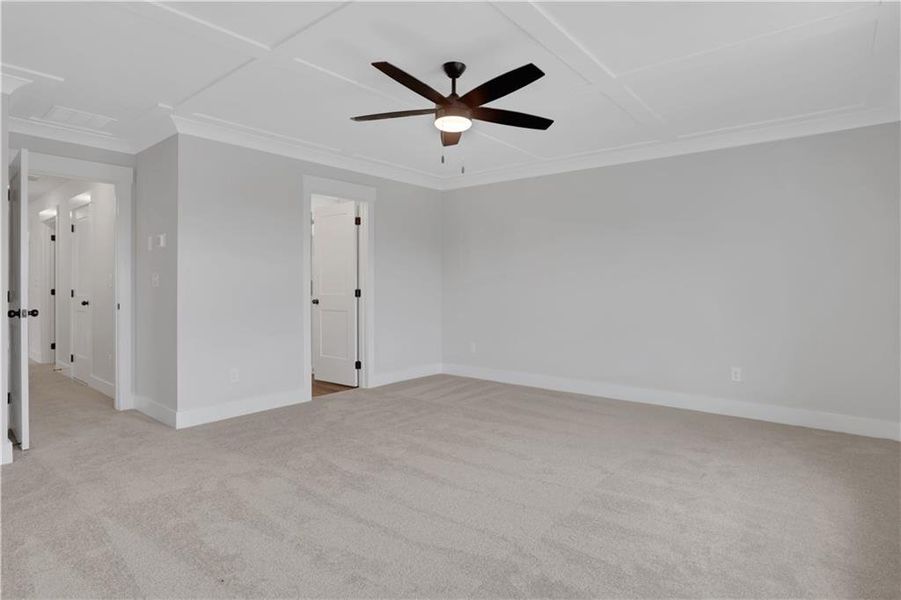 Spacious, unfurnished interior of a new home in Villas at Dawsonville, Dawsonville (Image 36). Spacious, unfurnished interior of a new home in Villas at Dawsonville, Dawsonville (Image 36).