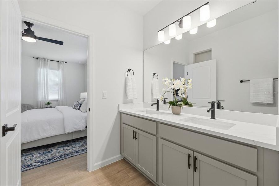 Furnished interior view inside a new home in , Palm Coast (Image 6).