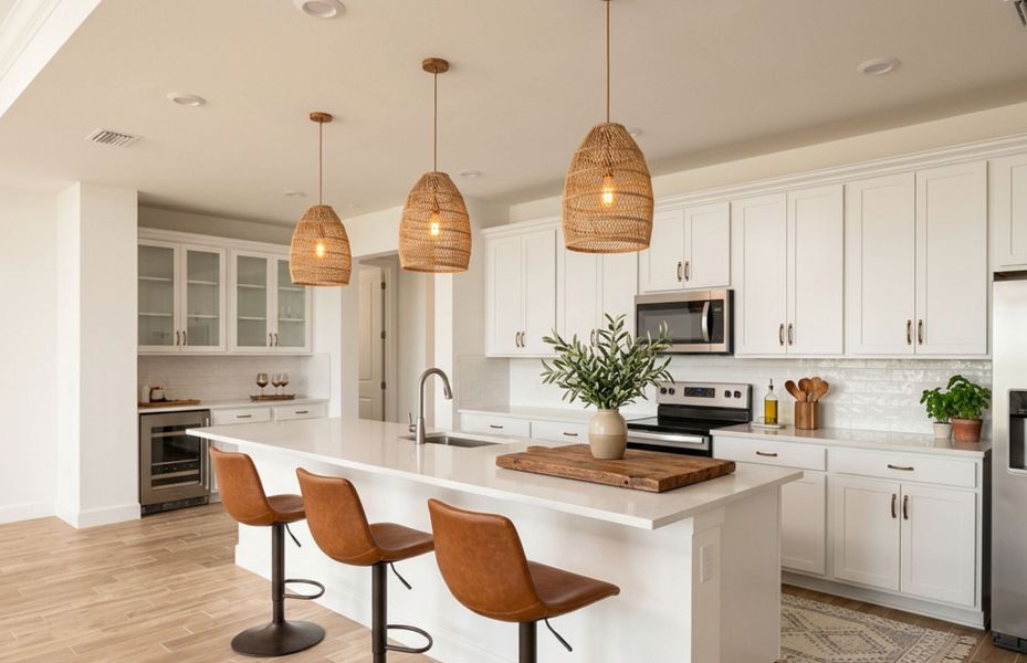 Furnished interior view inside a new home in Del Webb Naples, Ave Maria (Image 4).
