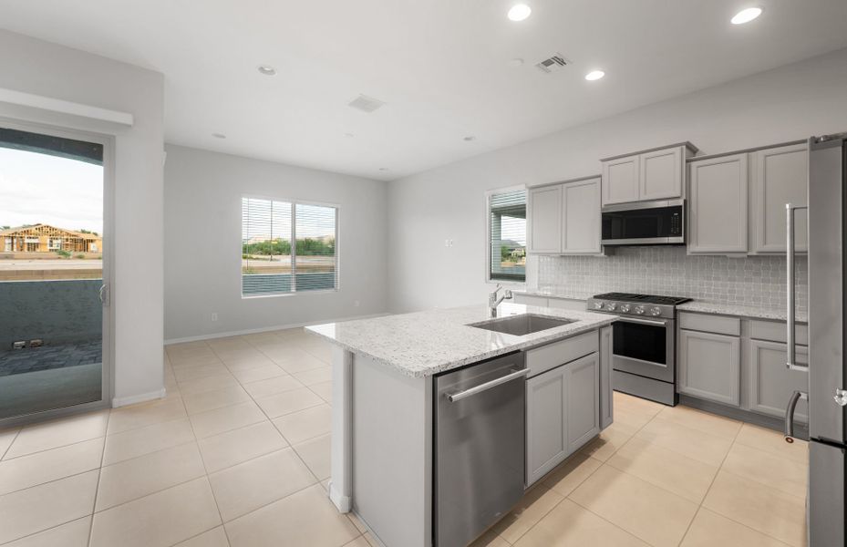 Furnished interior view inside a new home in Sun City Festival, Buckeye (Image 5).