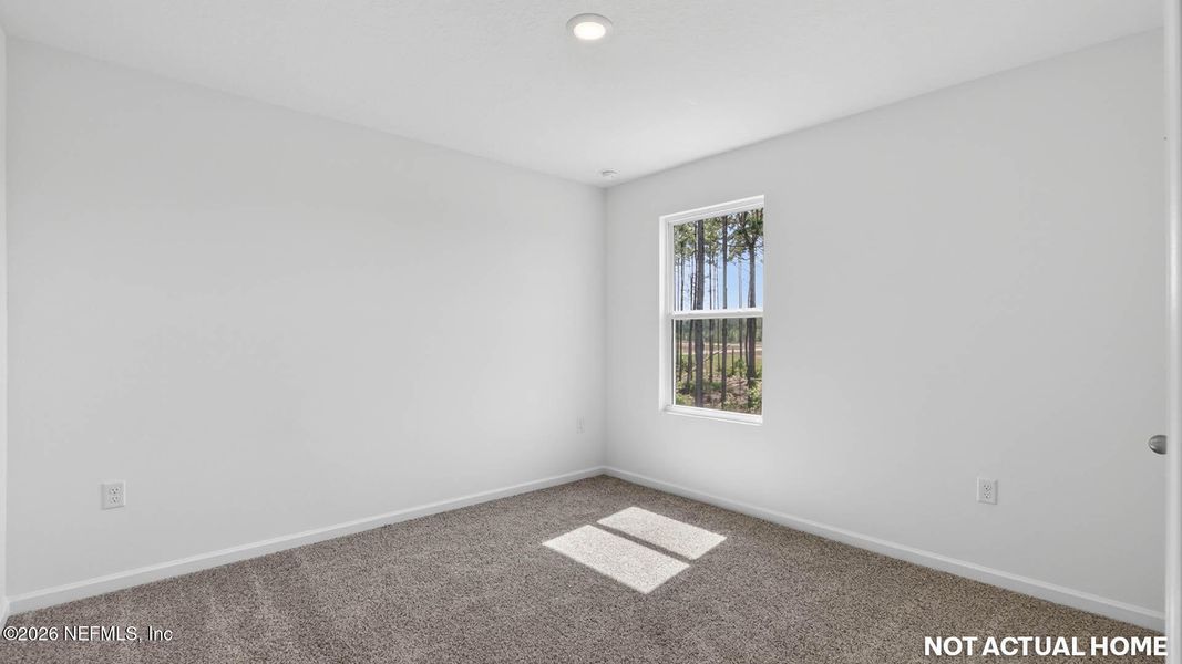 Spacious, unfurnished interior of a new home in The Arbors, Jacksonville (Image 23).