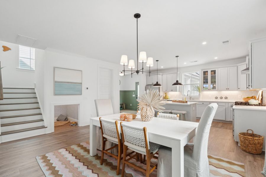Furnished interior view inside a new home in , Summerville (Image 11).