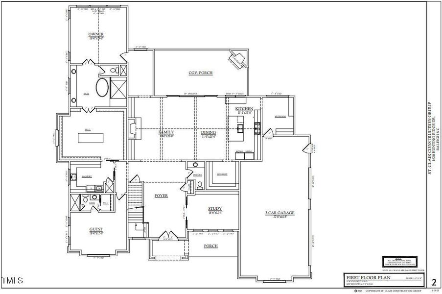 1620 Hunting Ridge FP First Floor