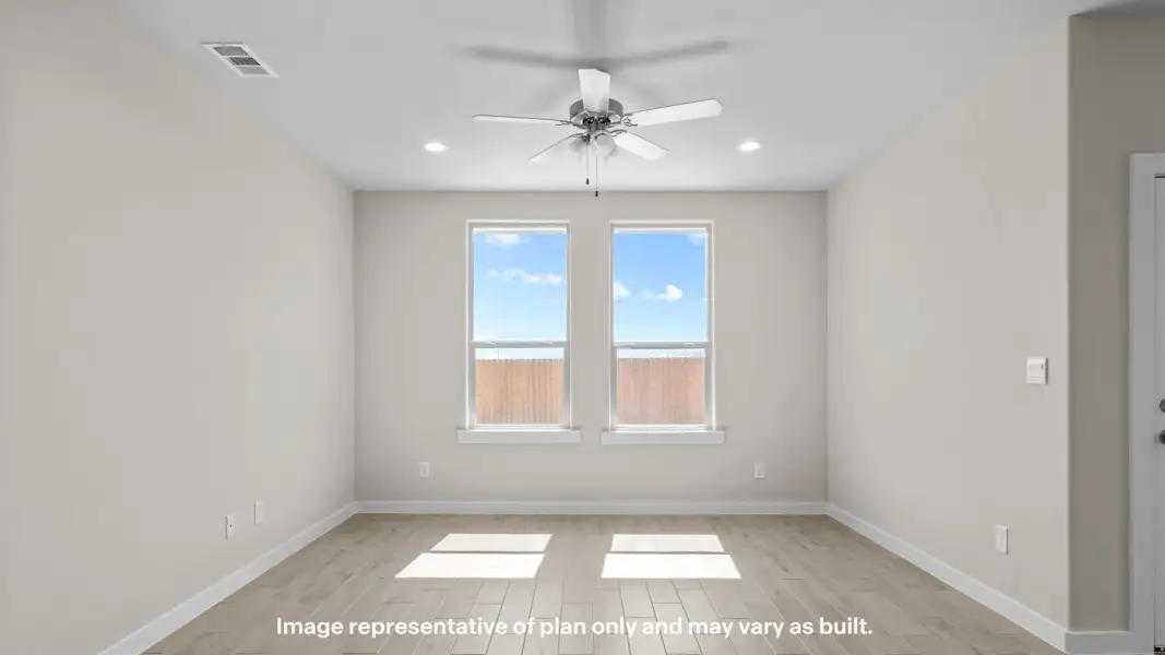 Spacious, unfurnished interior of a new home in Homestead at Parks Bell Ranch, Odessa (Image 11).