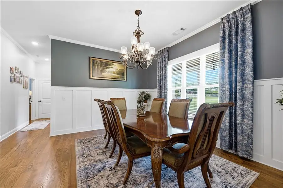 Furnished interior view inside a new home in , Dawsonville (Image 35).