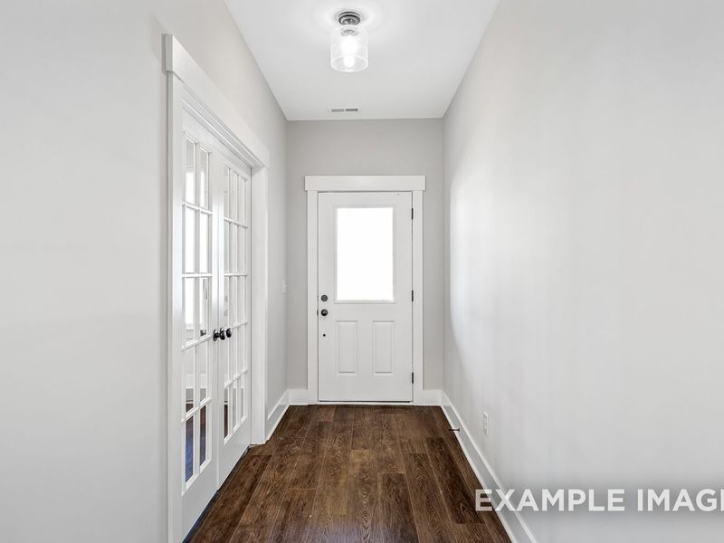 Representative unfurnished interior of a home built from the The Henry A-BC by Davidson Homes LLC in Benders Cove, Mount Juliet (Image 17). Representative unfurnished interior of a home built from the The Henry A-BC by Davidson Homes LLC in Benders Cove, Mount Juliet (Image 17).