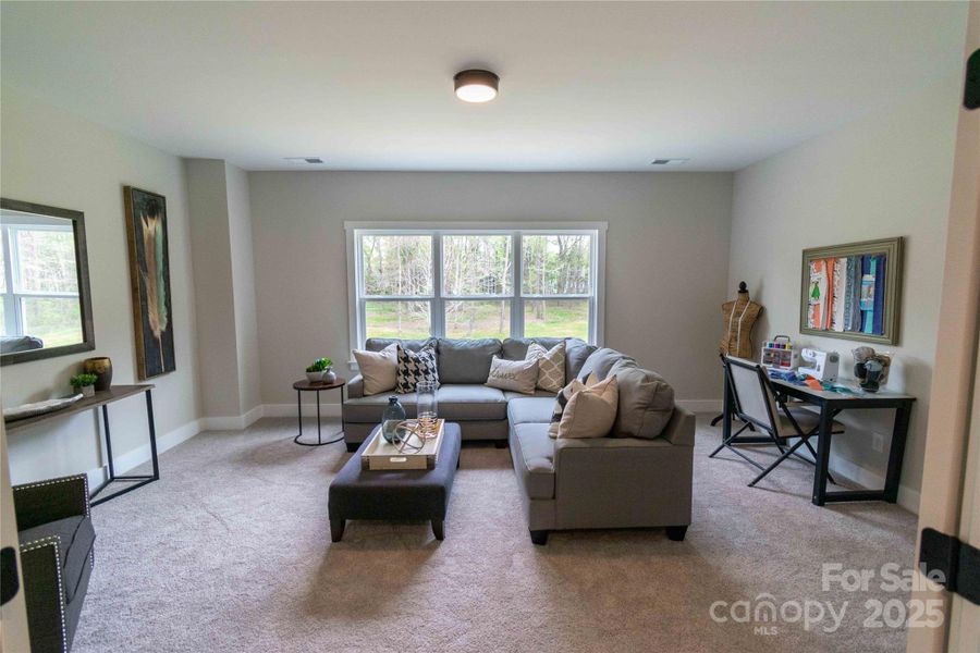 Furnished interior view inside a new home in , Matthews (Image 7). Furnished interior view inside a new home in , Matthews (Image 7).