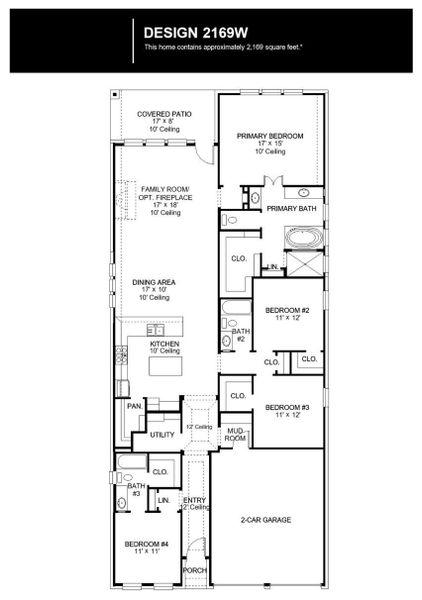 2D floor plan layout of this home in Elyson, Katy, TX (Image 3).