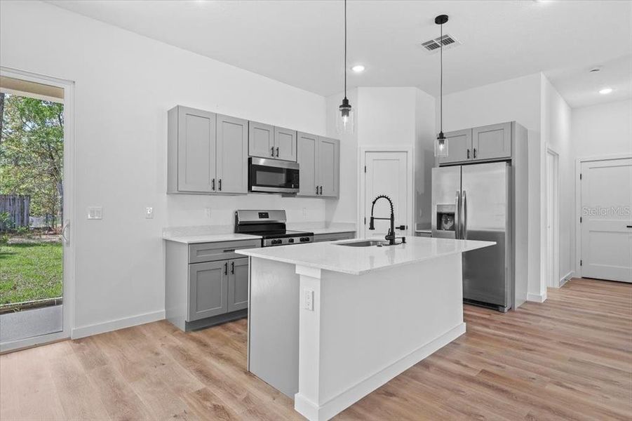 Furnished interior view inside a new home in , Citrus Springs (Image 7).