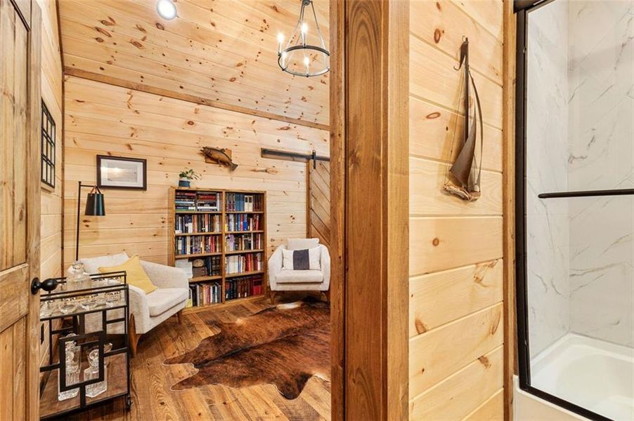Furnished interior view inside a new home in , Morganton (Image 50).