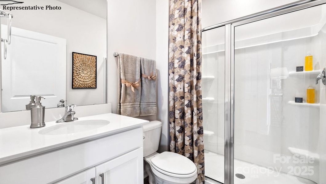 Furnished interior view inside a new home in Sonoma Hills, Charlotte (Image 8).