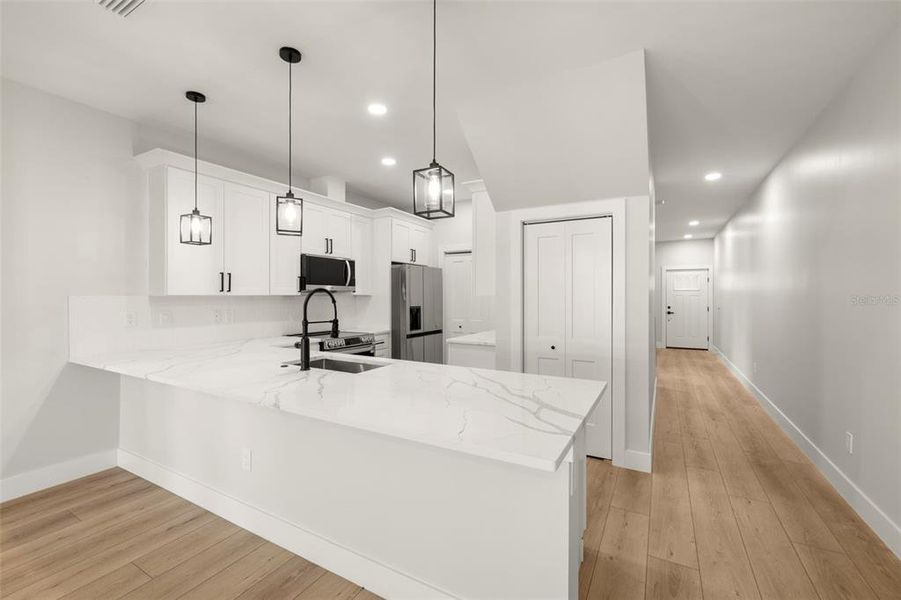 Furnished interior view inside a new home in , Tampa (Image 13).