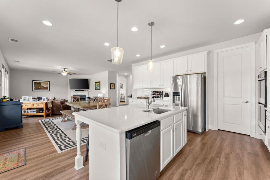 Furnished interior view inside a new home in , Homer (Image 39).
