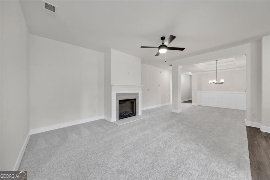 Spacious, unfurnished interior of a new home in Canterbury Villas, Carrollton (Image 19). Spacious, unfurnished interior of a new home in Canterbury Villas, Carrollton (Image 19).