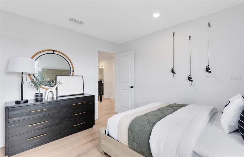 Furnished interior view inside a new home in Tohoqua, Kissimmee (Image 36).