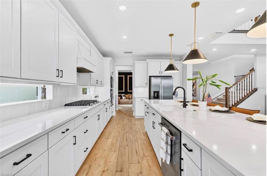 Furnished interior view inside a new home in , Punta Gorda (Image 27).