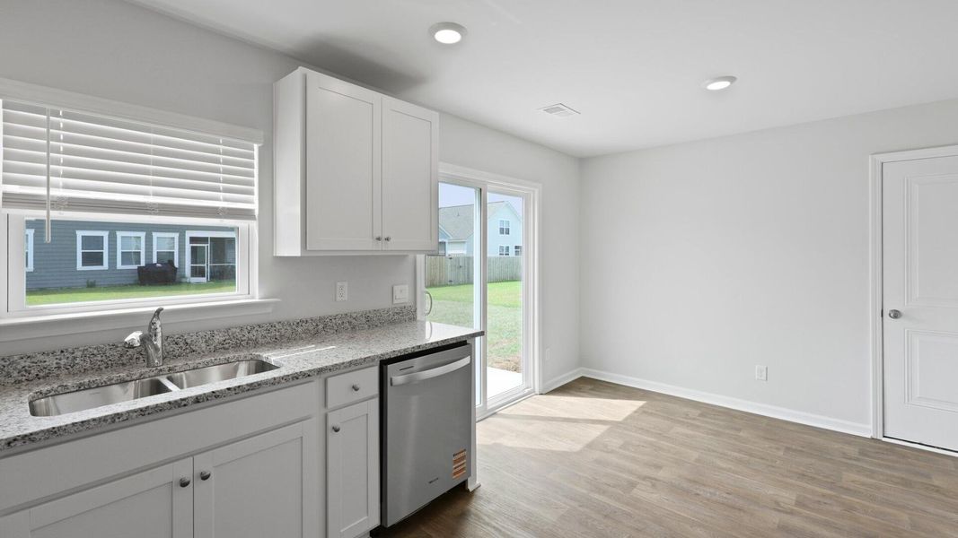 Furnished interior view inside a new home in Center Pointe, Santee (Image 6).