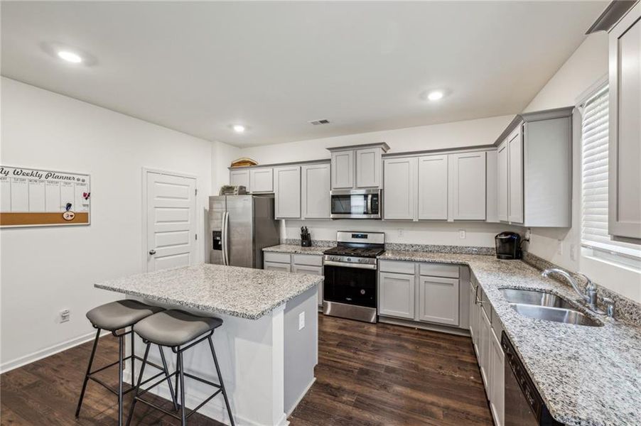 Furnished interior view inside a new home in The Enclave at Flat Rock Hills, Stonecrest (Image 6).