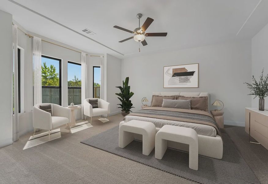 Homesite 7701 Primary Bed - Staged - 15 of 27