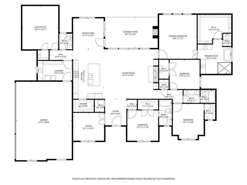 2D floor plan layout of this home in , Gunter, TX (Image 5). 2D floor plan layout of this home in , Gunter, TX (Image 5).