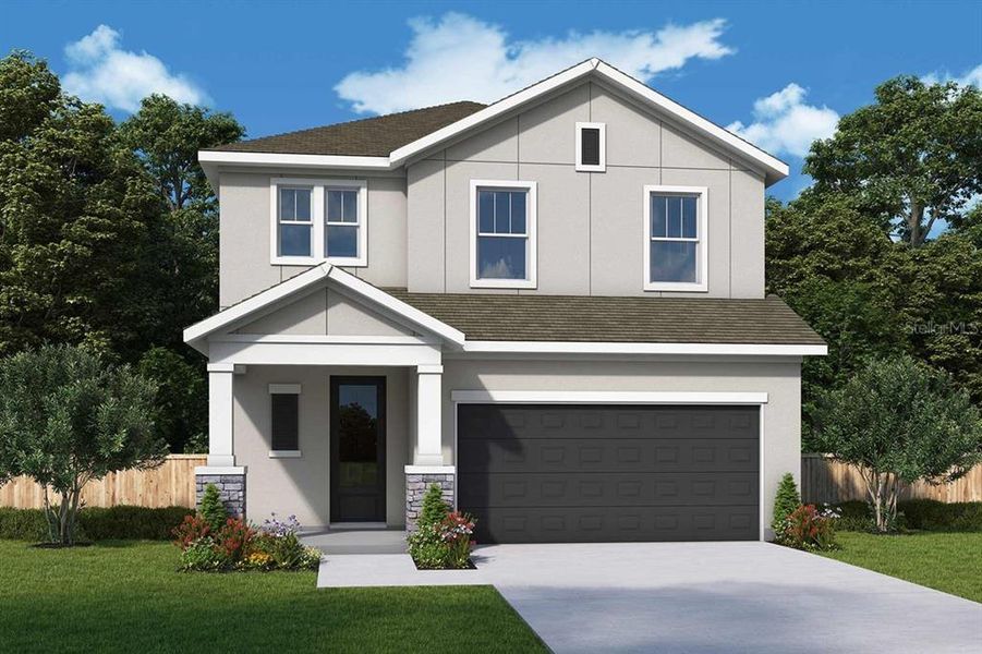 Front Exterior **Paint Colors May Vary