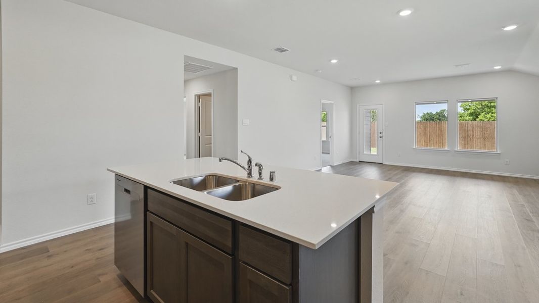 Furnished interior view inside a new home in Bluff Springs, Ferris (Image 6).
