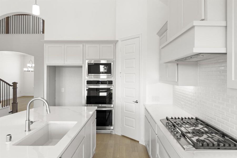 Representative furnished interior of a home built from the Preston by Windsor Homes in Nelson Lake Estates, Rockwall (Image 10).