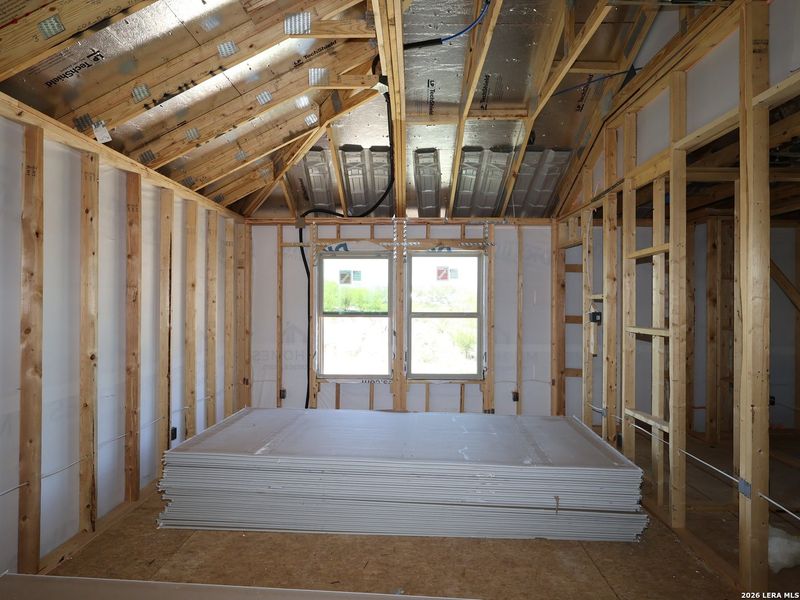 In-progress construction of a new home in Agave, San Antonio, TX (Image 36).