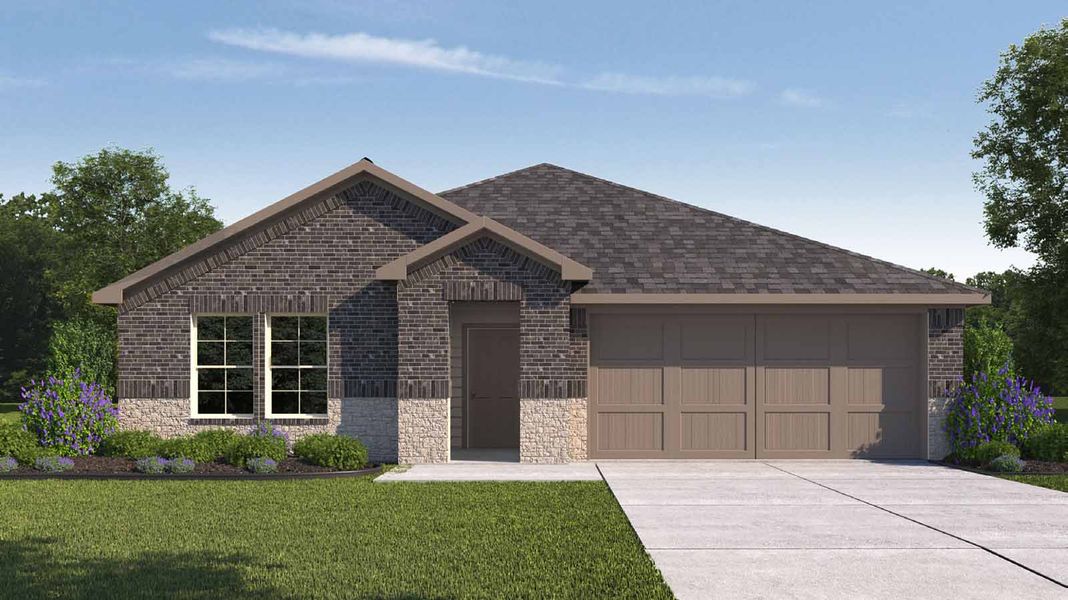 Representative exterior photo of a completed home built from the Justin by D.R. Horton in Lago Mar, Texas City, TX (Image 17). Representative exterior photo of a completed home built from the Justin by D.R. Horton in Lago Mar, Texas City, TX (Image 17).