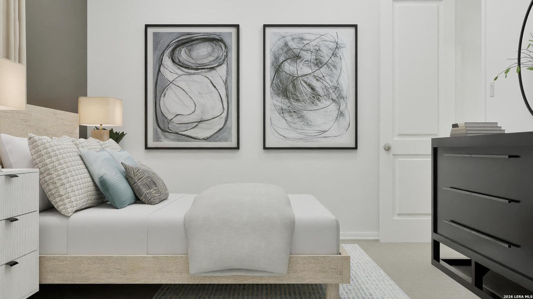 Furnished interior view inside a new home in Navarro Ranch, Seguin (Image 7).