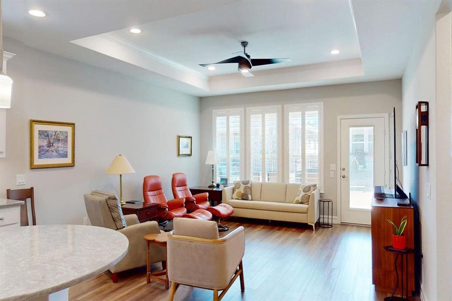 Furnished interior view inside a new home in , McKinney (Image 9). Furnished interior view inside a new home in , McKinney (Image 9).