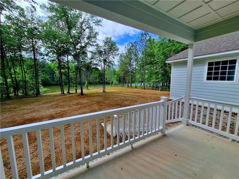 Front exterior of a new home in , Milledgeville, GA, highlighting curb appeal (Image 19).