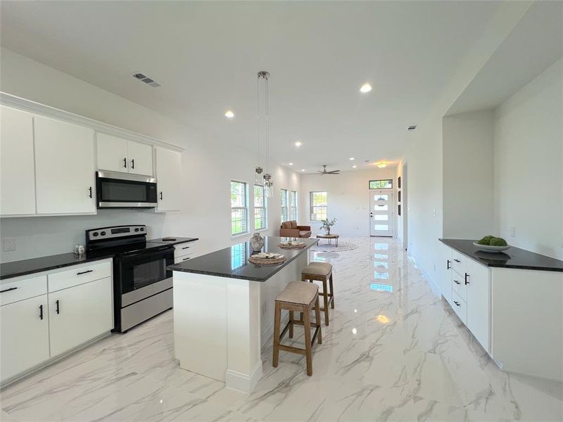 Furnished interior view inside a new home in , Trinidad (Image 10).