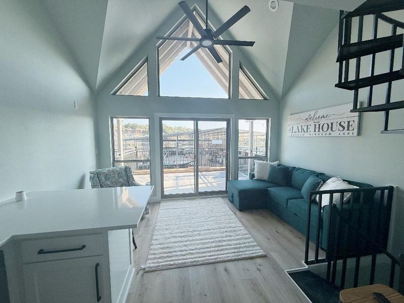 Furnished interior view inside a new home in , Strawn (Image 7).