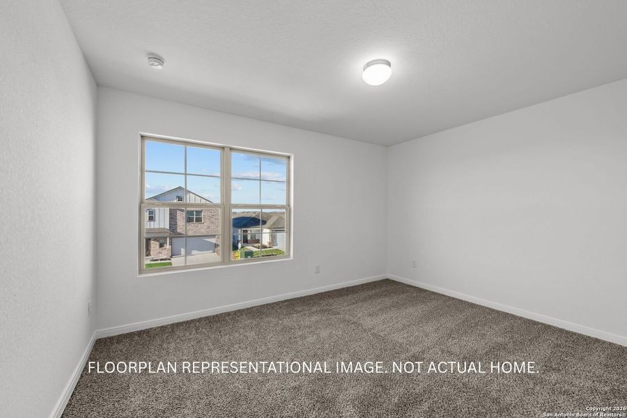 Spacious, unfurnished interior of a new home in Paloma Park, Converse (Image 10).